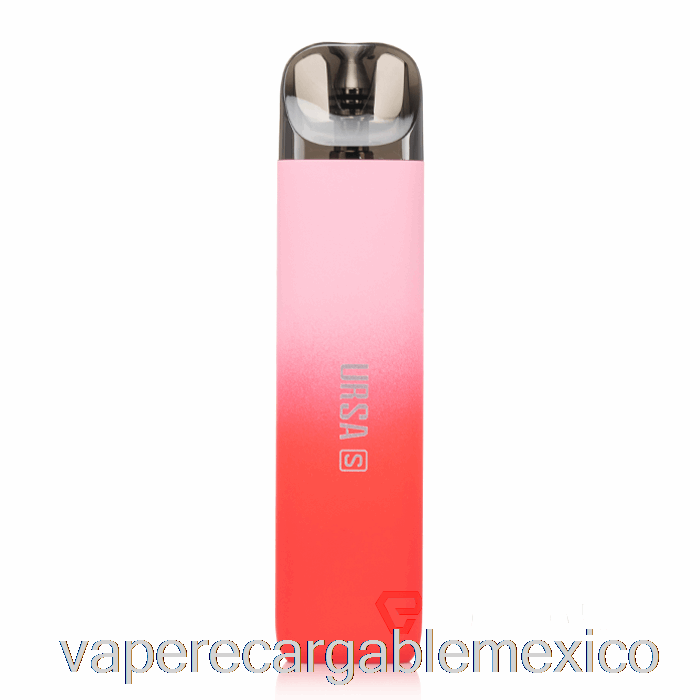 Vape Recargable Lost Vape Ursa S 16w Pod Kit Rosa Rojo